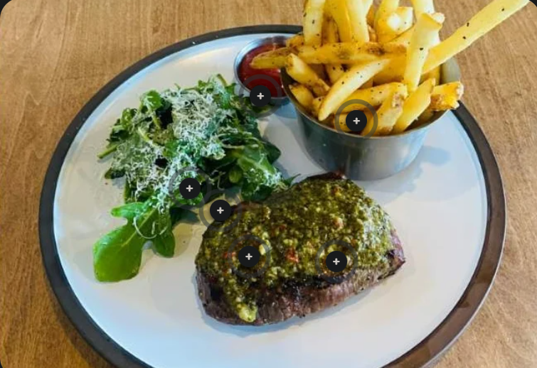 <p>steak frites</p>