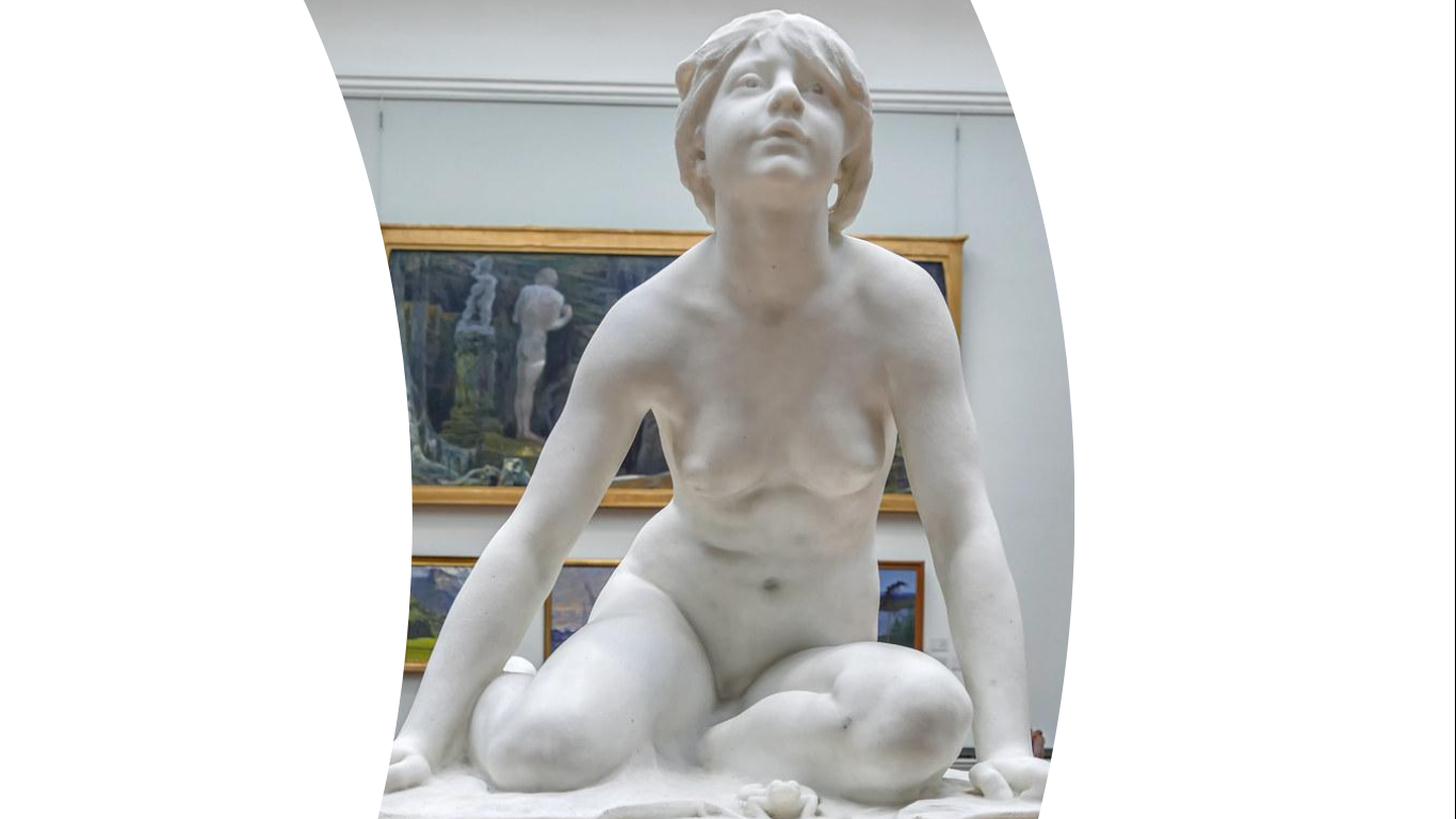 <p>Konstnär</p><p>Kulturell stil</p><p>Epok</p><p>Namn på skulpturen</p>