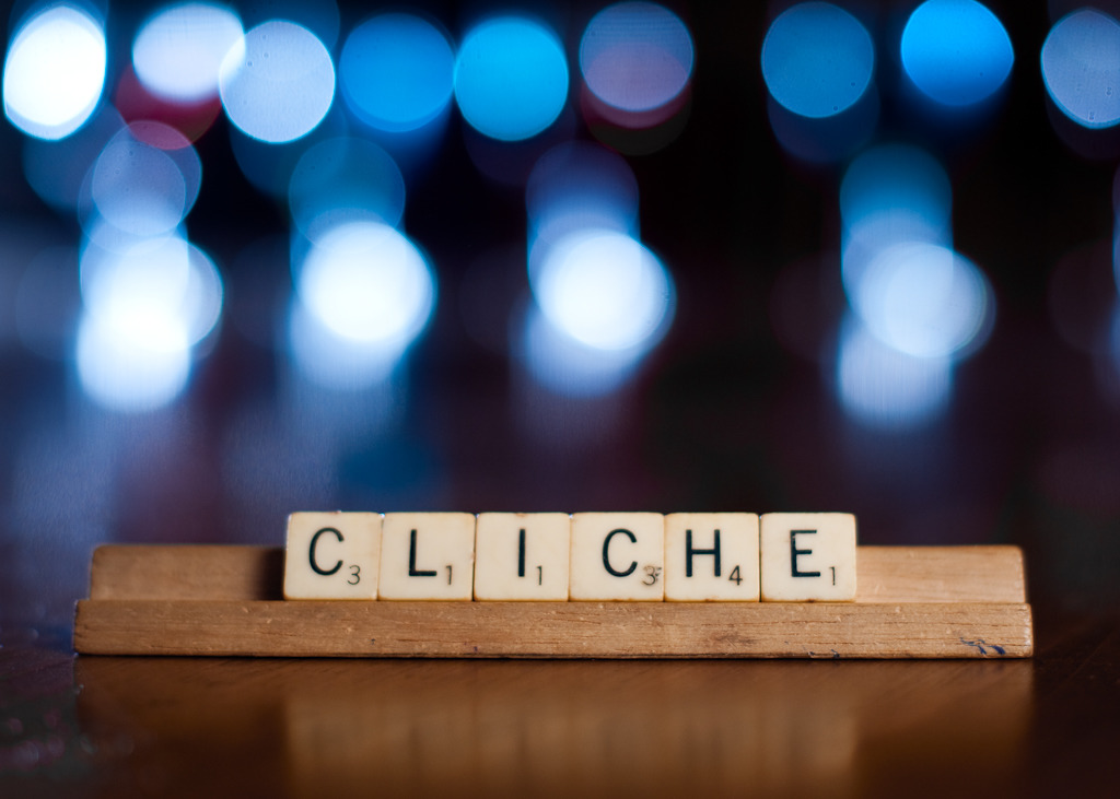 <p>a trite and unoriginal remark.</p>