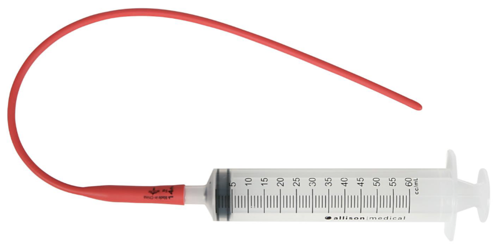 <p>Used to feed lambs directly into their stomach</p><p>when they won’t/can’t suckle on a teat or</p><p>bottle</p>