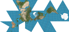 <p>MT - Interrupted<br><br>V - Maintains accurate size and shape of landmasses<br><br>L - Struggles with direction and distortion farther away from the center</p>