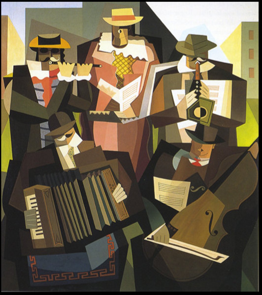 <p>Petorutti, the quintet, 1920s, argentina</p>