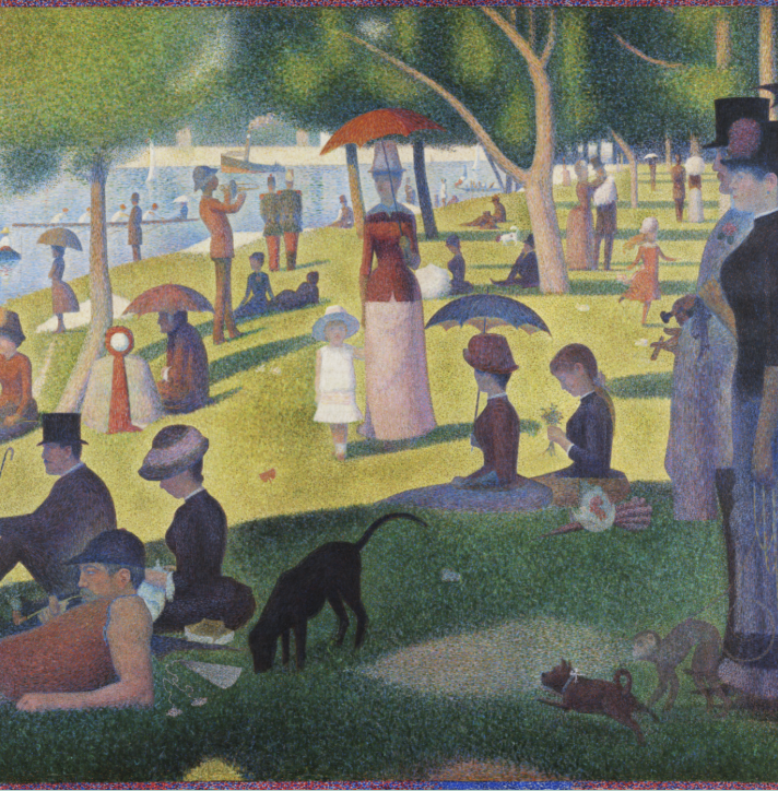 <p><span style="background-color: transparent;">Georges Seurat (A Sunday Afternoon on the Island of La Grande Jatte, 1884-86)</span></p>
