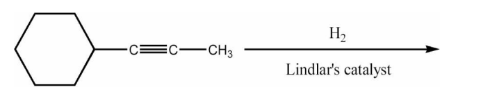 <p>Provide the major organic product of the reaction shown below.</p>