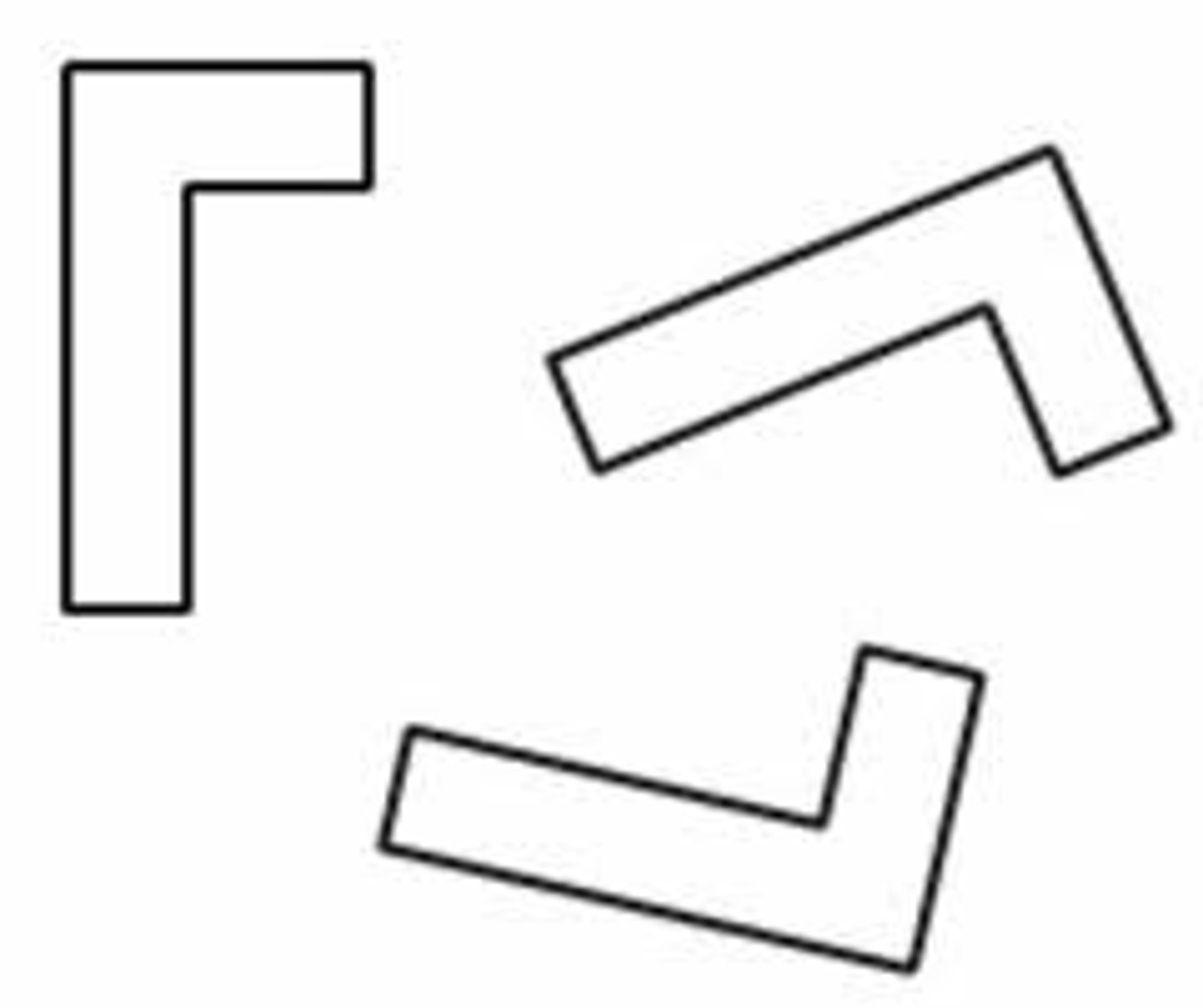 <p>having the same size and shape</p>