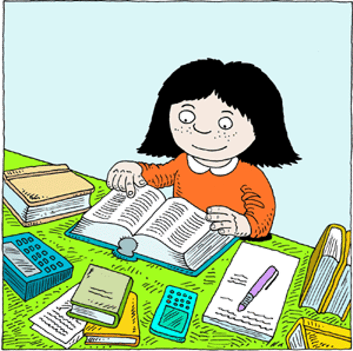 <p>ellos estudian</p>