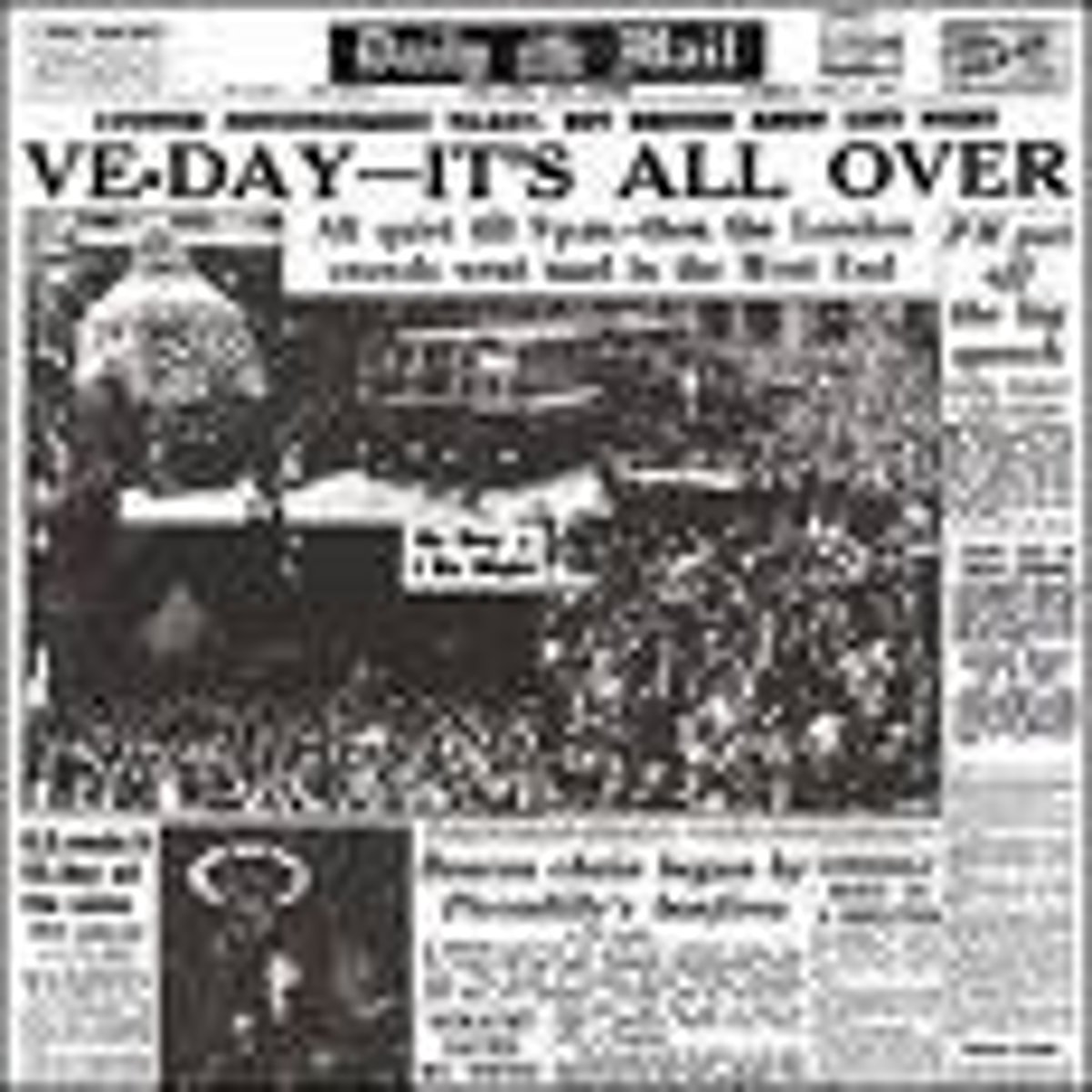 <p>- May 8, 1945</p><p>- Victory in Europe</p><p>- Germany officially surrenders to Allies</p>