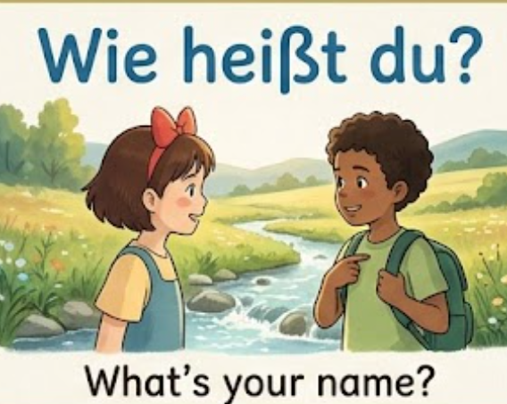 <p>Wie heißt du?</p>