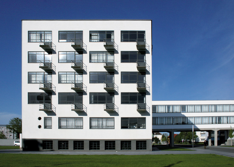 <p>the bauhaus building </p><p>in dessau, germany</p><p>by gropius</p>