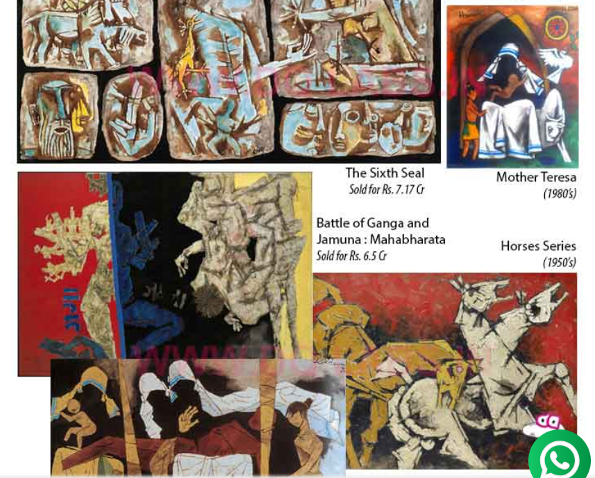 <p>Modern indian painter of international acclaim, founding member of the Progressive Artists group of Bombay. Was associated with Indian modernism in the 1940s. </p>