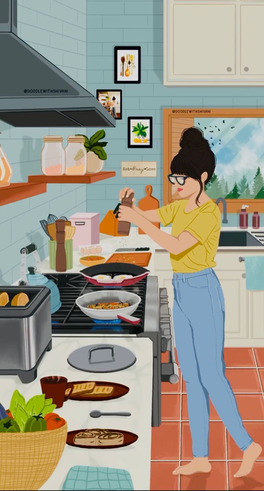<p>make lunch</p>