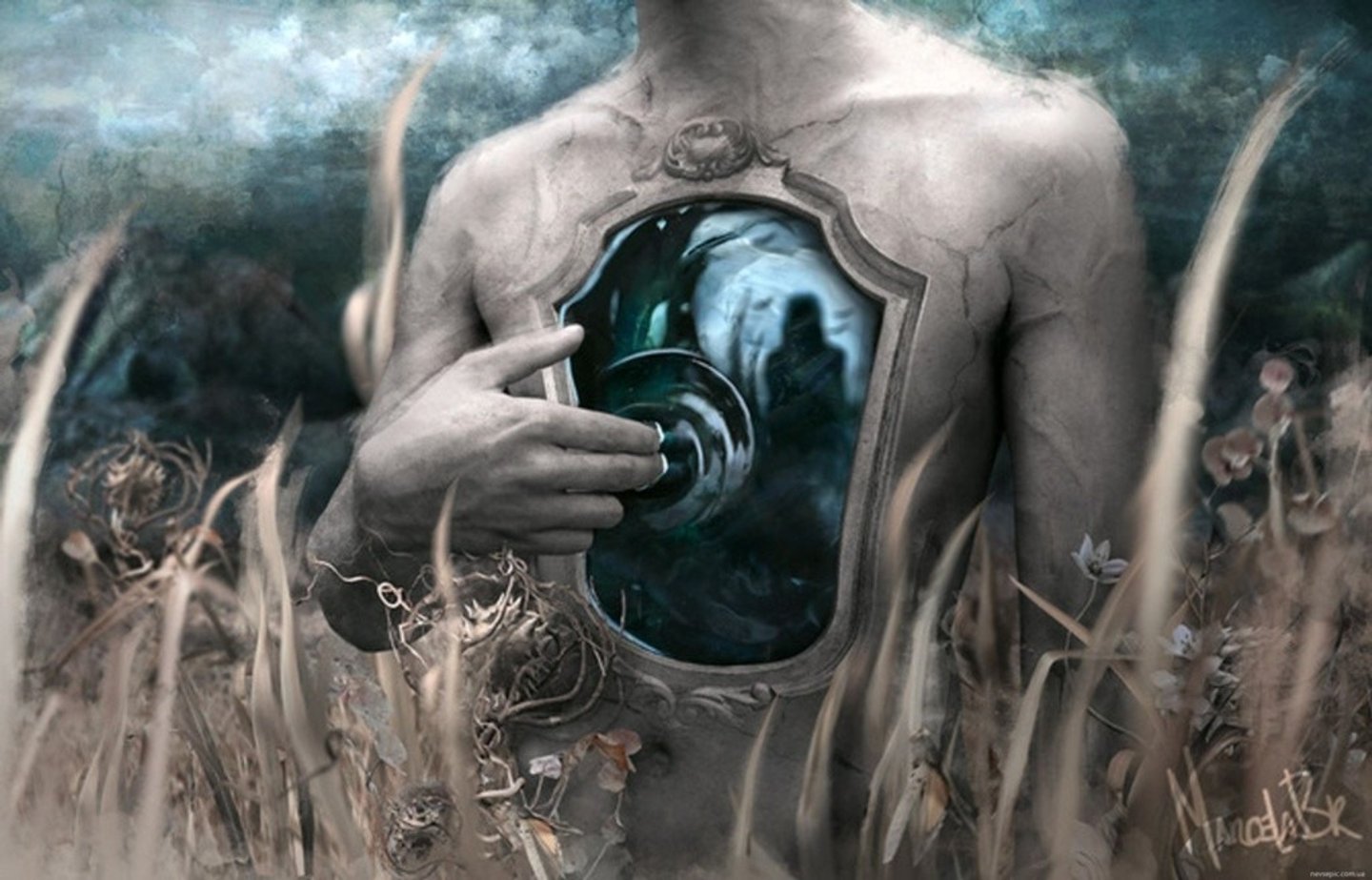 <p>в глубине сердца</p>