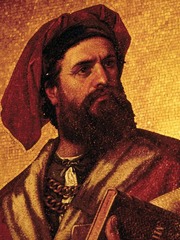 <p>Venetian merchant who traveled along the Silk Road to Yuan China and became an ambassador to Kublai Khan. His accounts of his travels to Yuan China offered Europeans a firsthand view of Asian lands and stimulated interest in Asian trade.</p>
