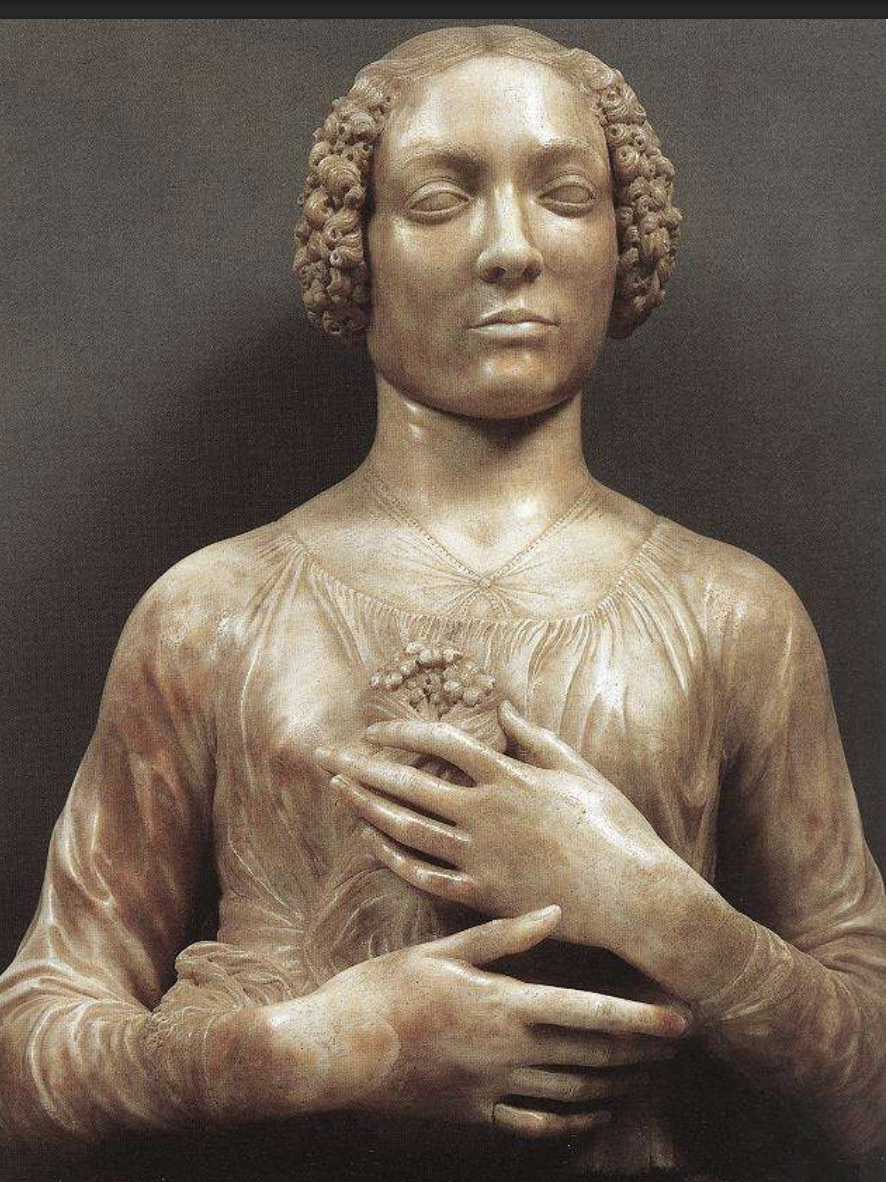 <p>Woman with Posy</p>