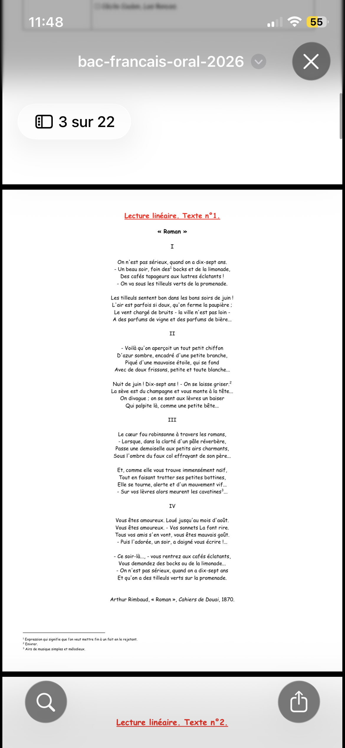 <p>Lecture linéaire 1 </p>