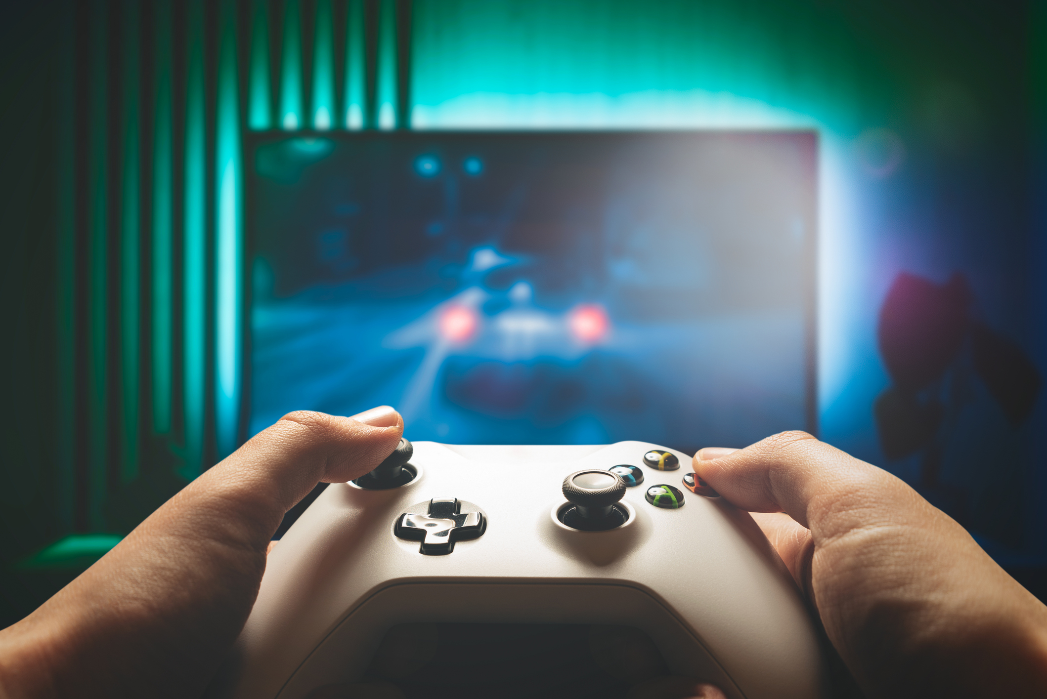 <p>An electronic game that involves interaction with a user interface to generate visual feedback on a screen.</p>