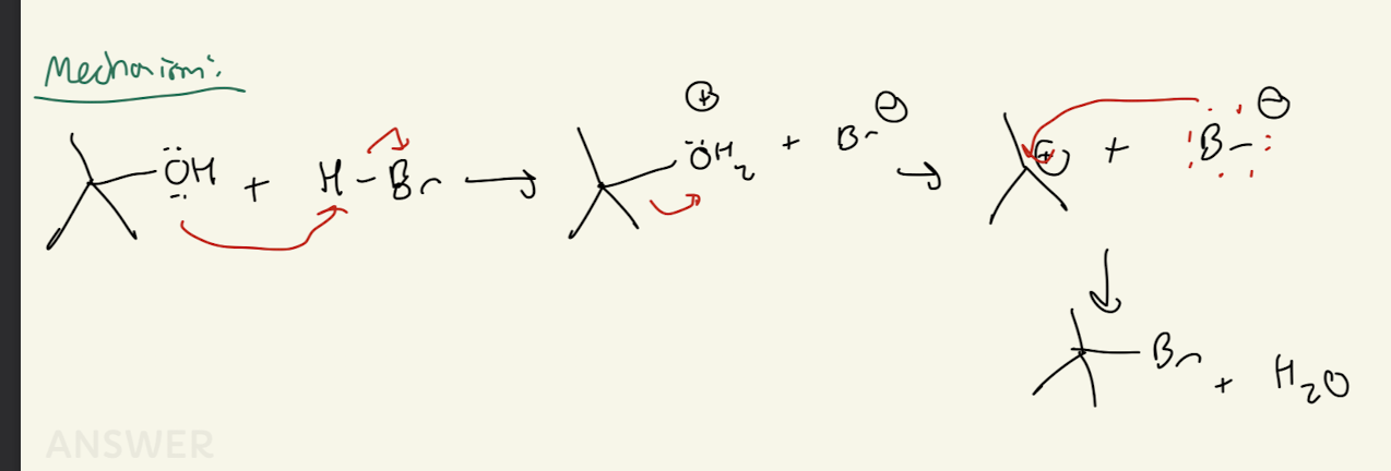 <p>SN1 Mechanism</p>