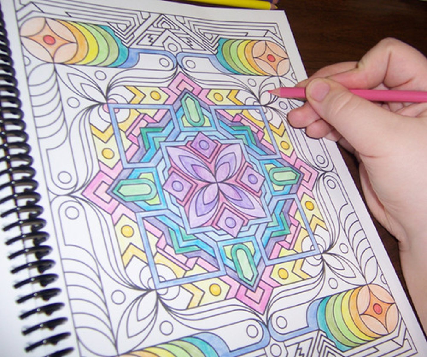 <p>un album de coloriage</p>