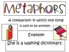 <p>A comparison that continues for a long time in a story.</p>