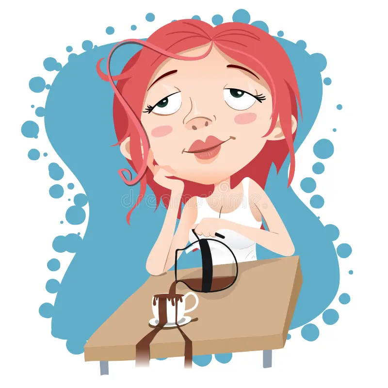 <p>absent-minded </p>