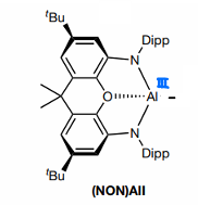 <p>Aluminium bonded to a NON group. Contains a negative charge.</p>