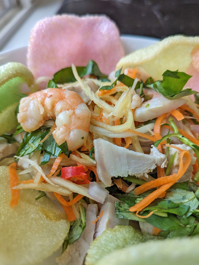 <p>Papaya salad</p>