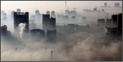 <p>Smoke + fog</p>