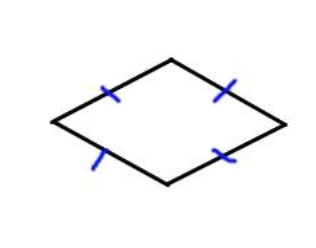 <p>2D shape - 4 vertices & 4 angles - 4 sides equal length </p>