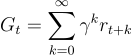 <p>Total discounted long term future reward. To evaluate the decision process of the agent.</p><p></p><p>Estimates the quality of the agent’s sequence of actions</p>