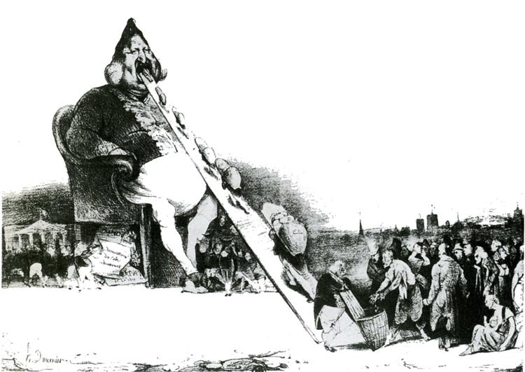 <p>“Gargantua” 1831</p>