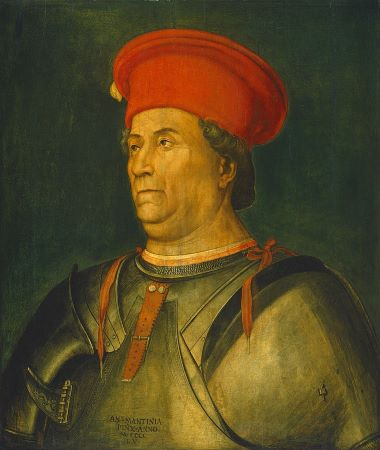<p>(r. 1450-1466)Began career as a condottiero, leading successful military quests. Later married Bianca Visconti to become the Duke of Milan in 1450</p>
