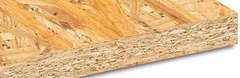<p>Multilayer structural panels made from compressed wood strands aligned in specific directions and bound with exterior-grade adhesive.</p>