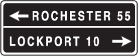 <p>Destination Signs</p>