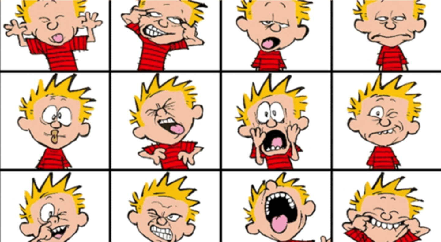 <p>given to sudden and unaccountable changes of mood or behavior = changes abruptly</p>