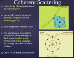 <p>coherent scattering</p>