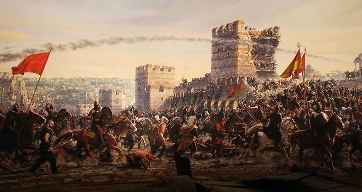 <p>The Ottomans conquered Constantinople under Mehmed II.</p>