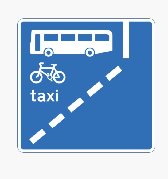 <p>What does it mean if the signs at a bus lane show no times of operation?</p>