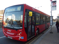 <p>the bus stop</p>