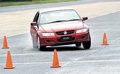 <p>turned or changed direction suddenly</p>