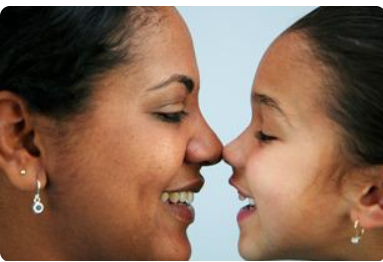 <p><span>to look or be like an older relative.</span></p>