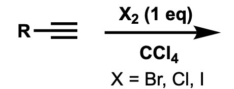 <p>Reactions of Alkynes</p>