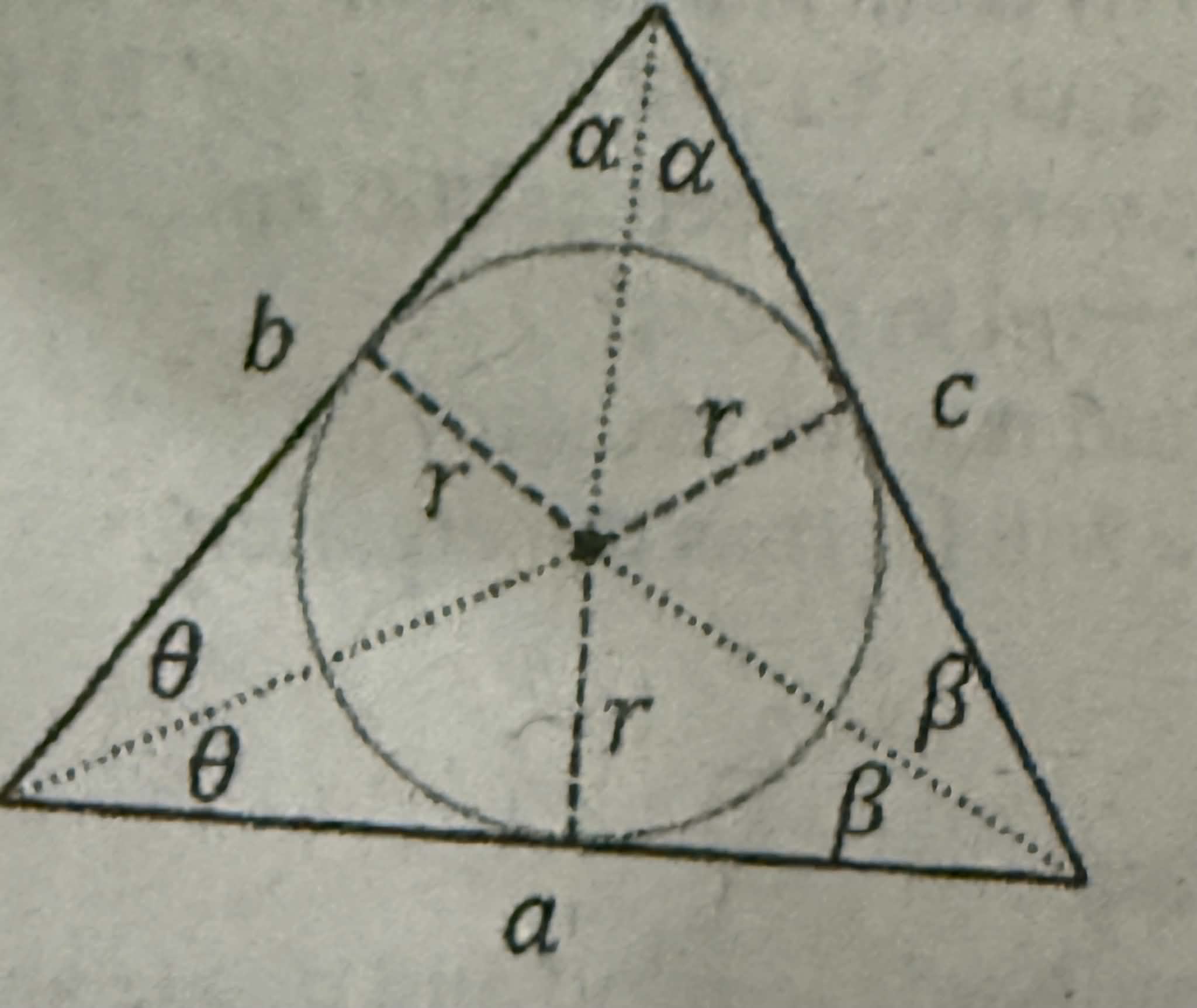 <p>what is the area of the triangle given</p>