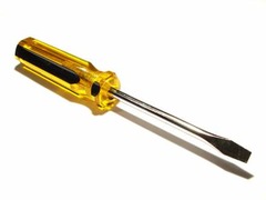 <p>US: /ˈskruːˌdraɪ.vɚ/UK: /ˈskruːˌdraɪ.vər/ Example: Use a flathead _____ to tighten the loose screw. A tool used for turning screws. Tua-vít Dụng cụ vặn đinh ốc (screw).</p>