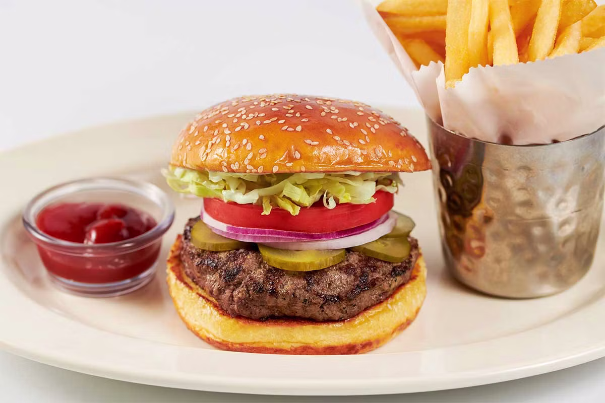 <p>Old Fashioned Burger</p>