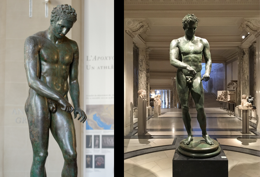 <p>Apoxyomenos in bronze</p>