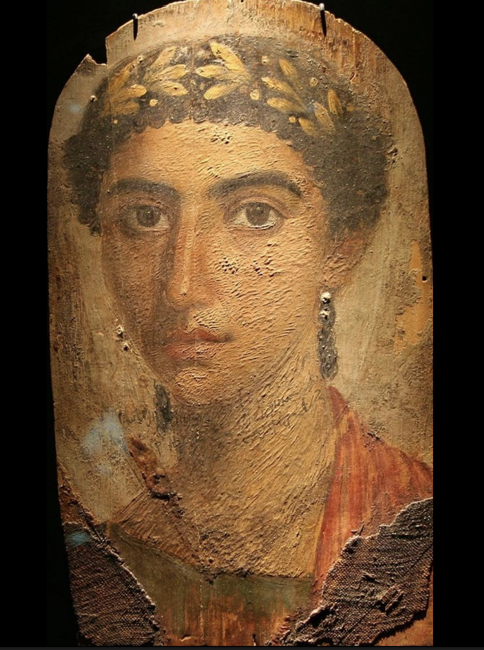 <p>What are fayum mummy portraits? How do they show Greek and Egyptian styles in one?</p>
