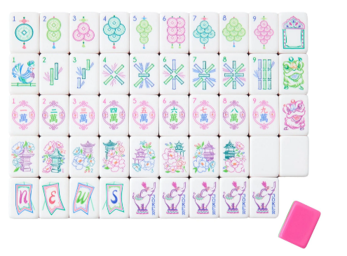 <p>Vibrant modern garden party palette of pinks and greens; delicate florals and whimsical patterns.</p>