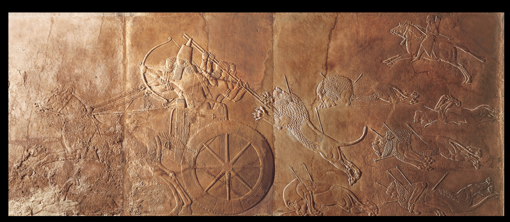 <p>relief from the Neo-Assyrian empire </p>