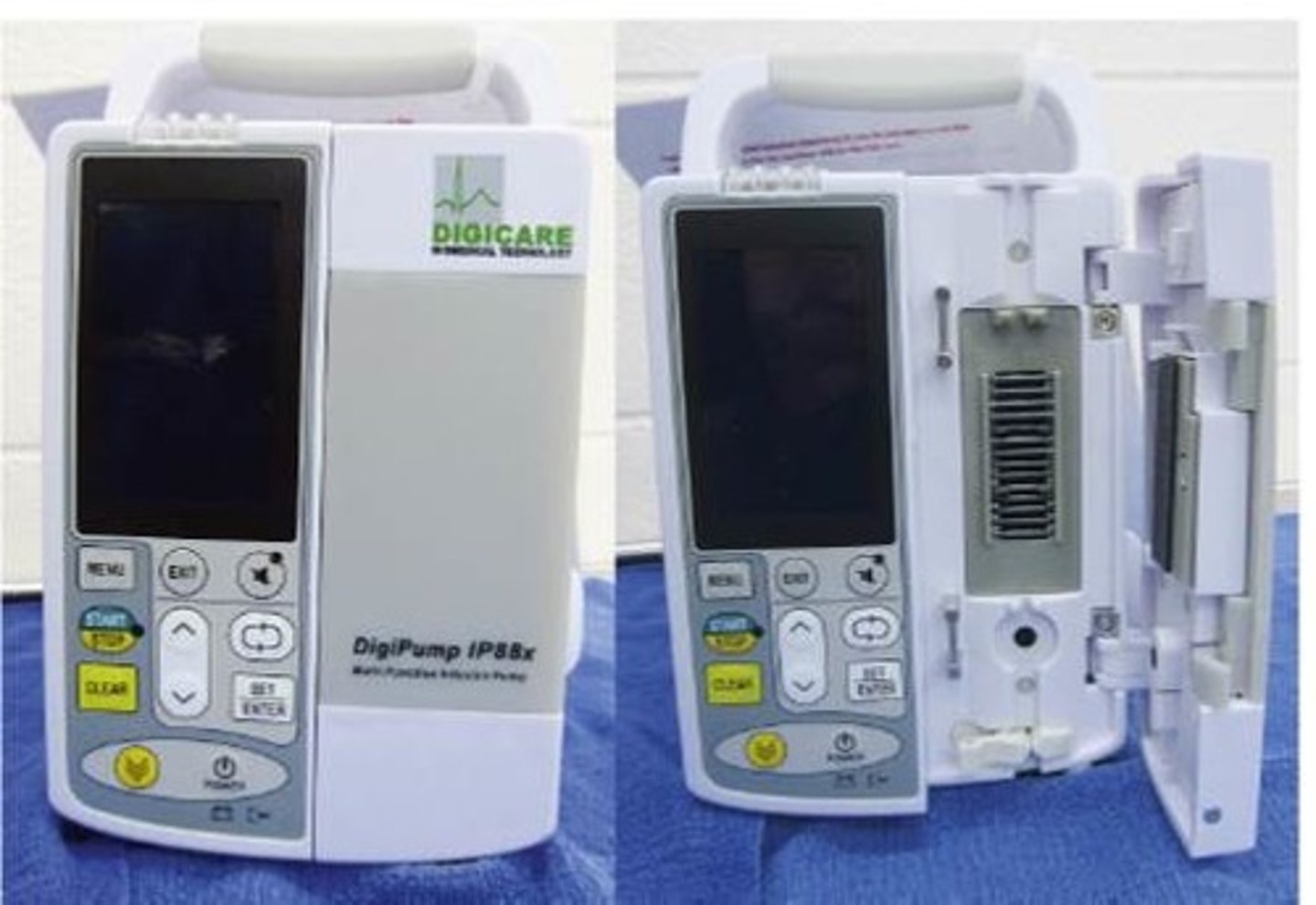 <p>electronic control of rate and volume</p>