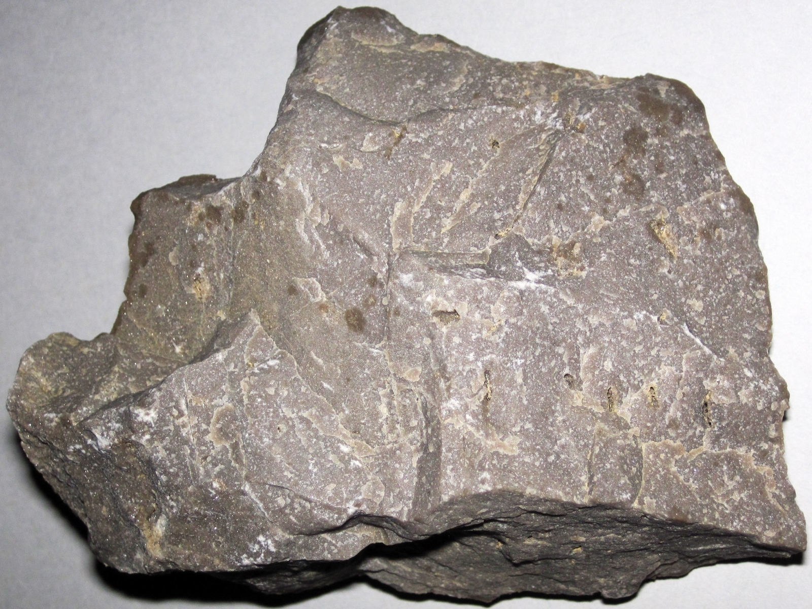 <p>made of fossils, grey, reacts with acid </p>